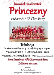 Princezny - mažoretky Chrášťany - Školní rok 25/26 Princezny - mažoretky Chrášťany - Školní rok 25/26